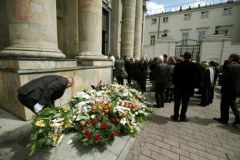 Pożegnanie Stefana Kuryłowicza w Warszawie