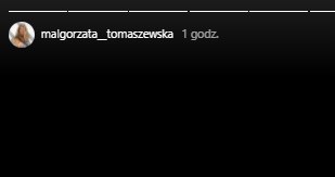 Pożegnanie udostępniła na Instagramie Małgorzata Tomaszewska @malgorzata__tomaszewska/