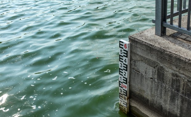 Poziom Wisły w rejonie Wyszogrodu i Kępy Polskiej opada