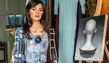 Poznajcie Ai-Da, pierwszy robot humanoidalny, który otwiera swoją galerię sztuki