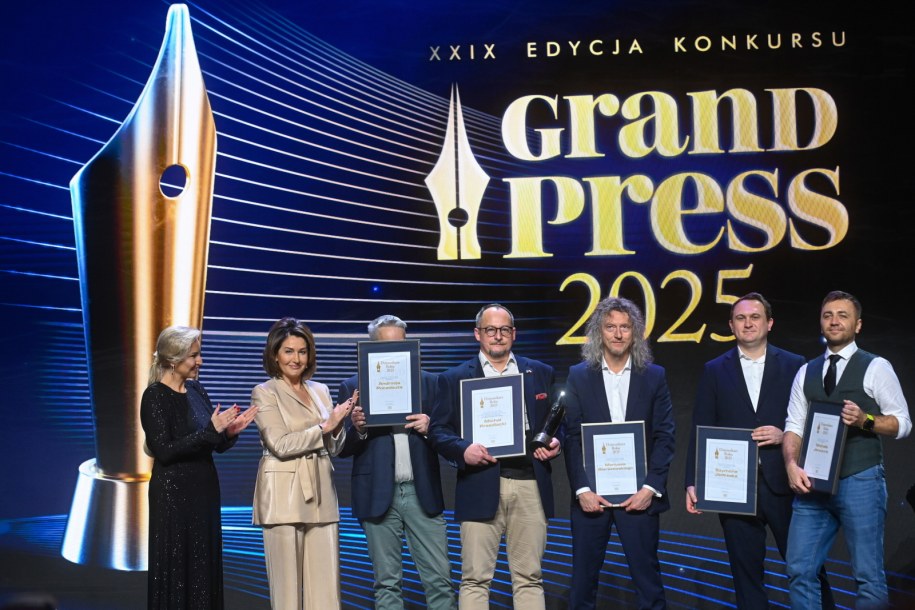 Poznaliśmy laureatów w konkursie Grand Press 2025 /Piotr Nowak /PAP