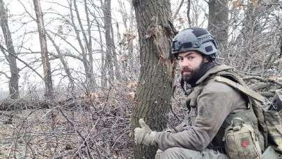 Pozował z czaszką Ukraińca. Igor Manguszew zginął w Donbasie