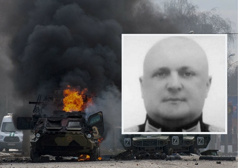 Ppłk Jurij Agarkow został zabity w Ukrainie /East News