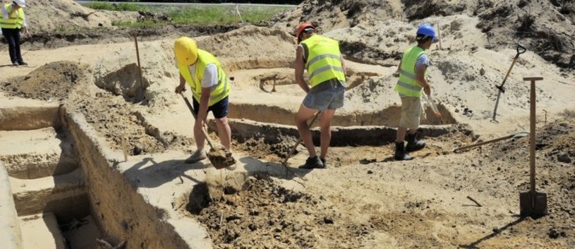 Prace archeologiczne na budowie S17 / Fot: GDKKiA /Informacja prasowa
