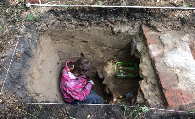 Prace archeologiczne w Gliwicach. "Odkryliśmy mury kościoła"
