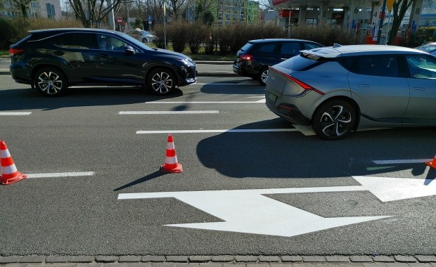 Prace drogowe w centrum Warszawy. Trwa remont torowiska na ul. Marszałkowskiej