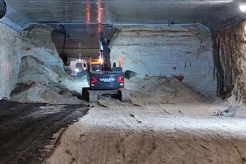 Prace nad tunelem rozpoczęto w wakacje 2021 roku /GDDKiA /materiały prasowe