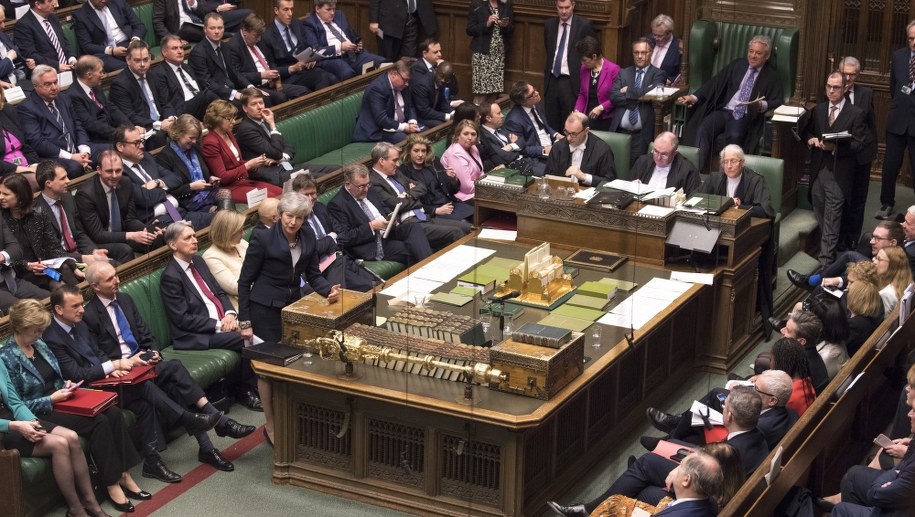 Prace nad ustawą odbywały się w rekordowym tempie /MARK DUFFY / UK PARLIAMENT / HANDOUT /PAP/EPA