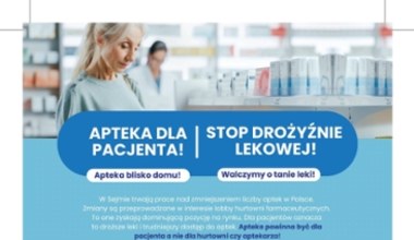 Pracodawcy Rzeczpospolitej Polskiej: „Apteka dla pacjenta! Stop drożyźnie lekowej!”