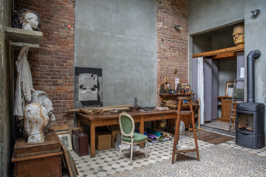 Pracowania Karola Tchorka /Michał Dobrołowicz, RMF FM