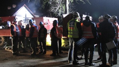 Pracowita noc dla służb po tragedii w Jankowie Przygodzkim