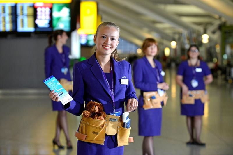 Pracownica Heathrow Helpers /Getty Images/Flash Press Media