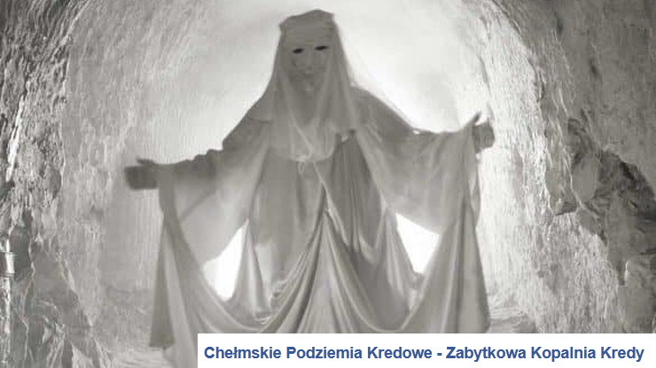Pracownicy Chełmskich Podziemi Kredowych nie rozliczali wszystkich wpływów z biletów. Na zdjęciu główna atrakcja obiektu - Duch Bieluch