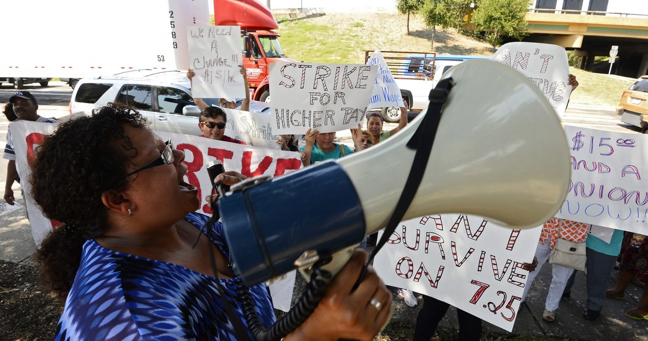 Pracownicy fast foodów zorganizowali protesty aż w 58 amerykańskich miastach