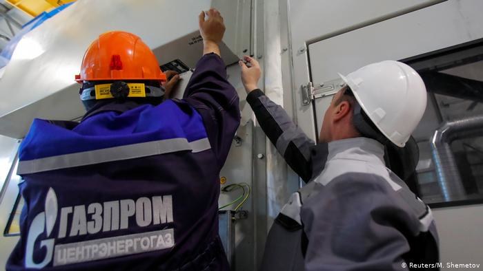 Pracownicy Gazpromu obsługujący gazociąg z Rosji do Chin /Deutsche Welle