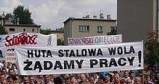 Pracownicy Huty Stalowa Wola od 14 dni okupują siedzibę starostwa /RMF FM