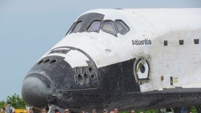 Pracownicy NASA pożegnali prom Atlantis