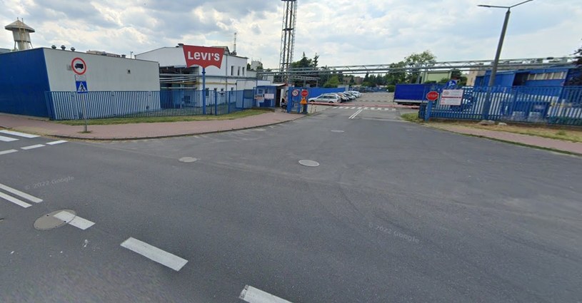 Pracownicy polskiego zakładu Levis'a napisali list do centrali koncernu w sprawie odpraw /Google Maps /