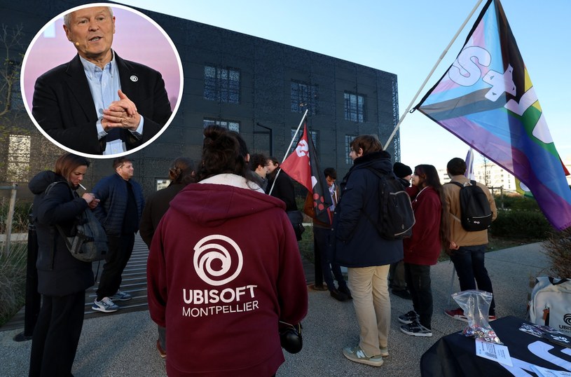 Pracownicy studia Ubisoftu postanowili zaprotestować przeciwko polityce firmy /AFP