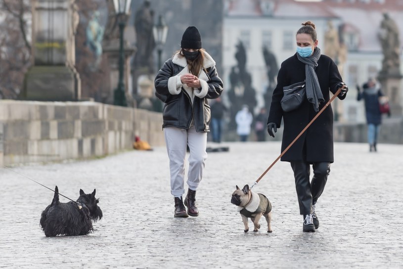 Praga czasów pandemii koronawiursa /Tomas Tkacik/SOPA Images/LightRocket  /Getty Images