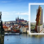Praga planuje niezwykły wieżowiec. W ścianę będzie wbity wrak statku