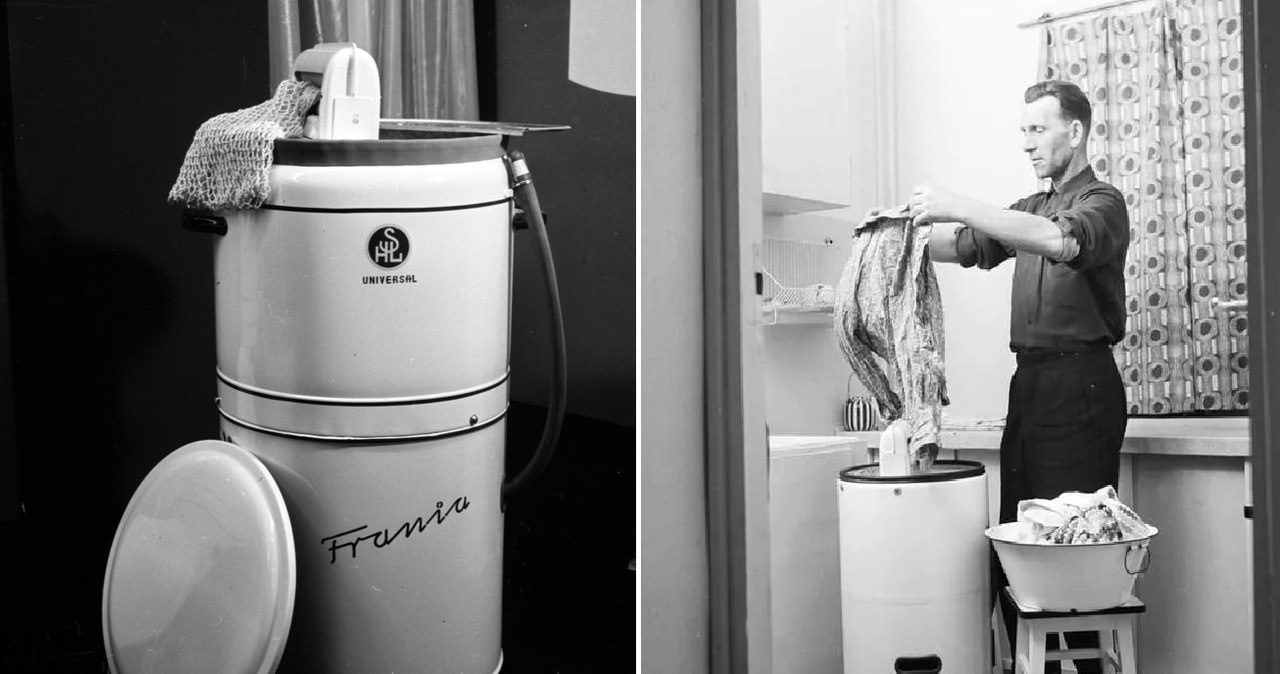 Pralka "Frania" była tak popularna w czasach PRL-u, że słowem "Frania" zaczęto nazywać wszystkie pralki wirnikowe /domena publiczna