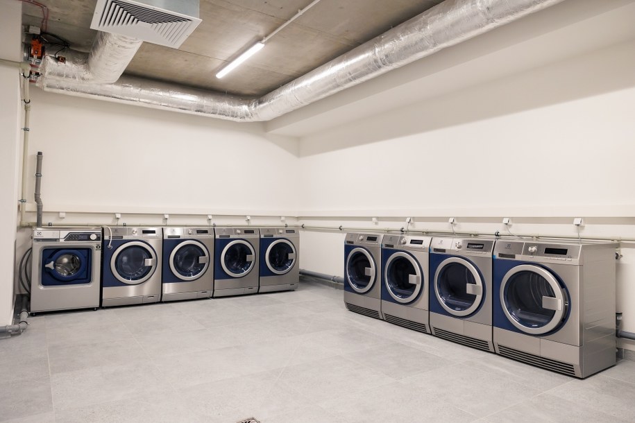 Pralnia w "Meteorze" /Marek Zakrzewski /PAP