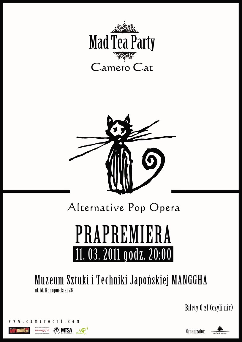 Prapremiera nowego albumu Camero Cat: 11 marca w Krakowie &nbsp; /poboczem.pl