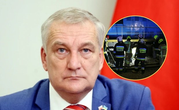 "Prawdopodobna" przyczyna nocnego wypadku kolejowego na Mazowszu. Wiceminister wskazuje