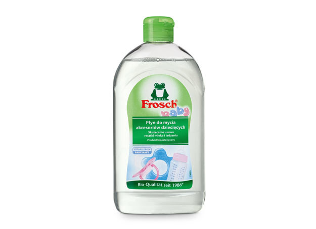 Prawdziwą nowością na polskim rynku jest Frosch Płyn do mycia akcesoriów dziecięcych /materiały prasowe