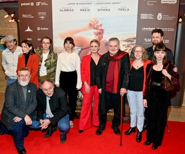 "Prawdziwe życie aniołów": Krzysztof Globisz na premierze filmu w Warszawie