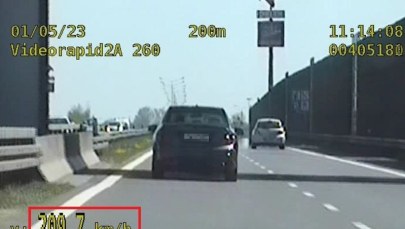 Prawie 210 km/h na S8. Pirat drogowy ukarany wysokim mandatem