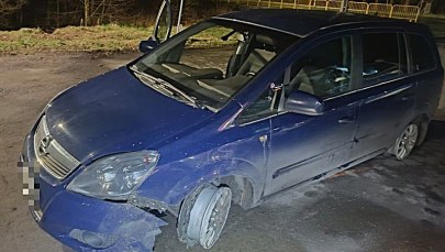 Prawie 3 promile i jazda na felgach. Czeszka zatrzymana na Dolnym Śląsku