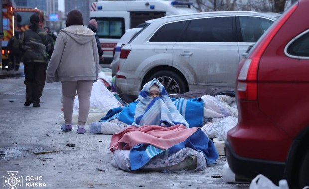 Prawie 3 tys. gospodarstw bez ogrzewania, czyli Kijów po rosyjskim ataku