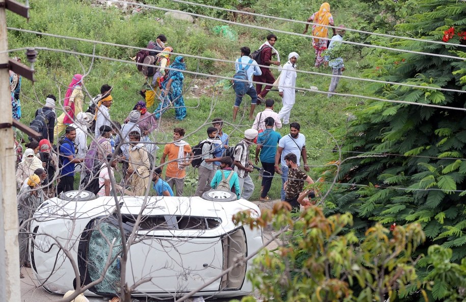 Prawie 30 zabitych podczas protestów przeciwko skazaniu guru /STR /PAP/EPA