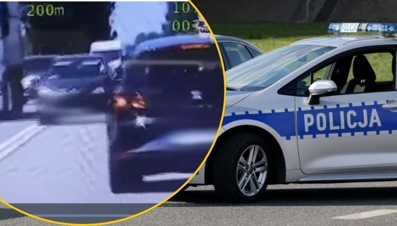 Prawo jazdy od miesiąca i wyprzedzanie "na czołówkę" /KPP Puławy /Policja