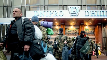 Prawy Sektor opuścił swój sztab bez broni 