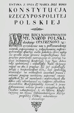 Preambuła Konstytucji z 17 marca 1921 r. /sejm.gov.pl /INTERIA.PL
