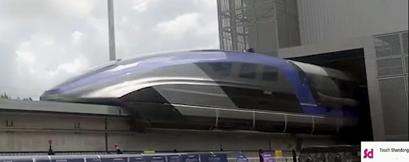 Prędkość maksymalna chińskiego pociągu będzie mogła dochodzić do 620 km/h. /materiały prasowe