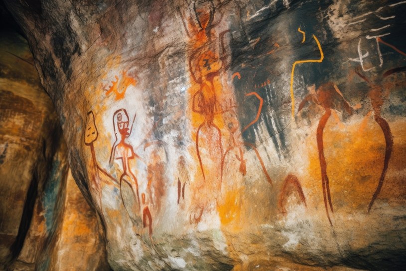 Prehistoryczne malowidła ścienne są niezwykle cenne dla wiedzy o życiu prehistorycznych ludzi /123RF/PICSEL