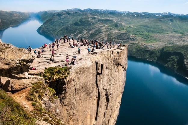 Preikestolen na zdjęciu ilustracyjnym /Shutterstock