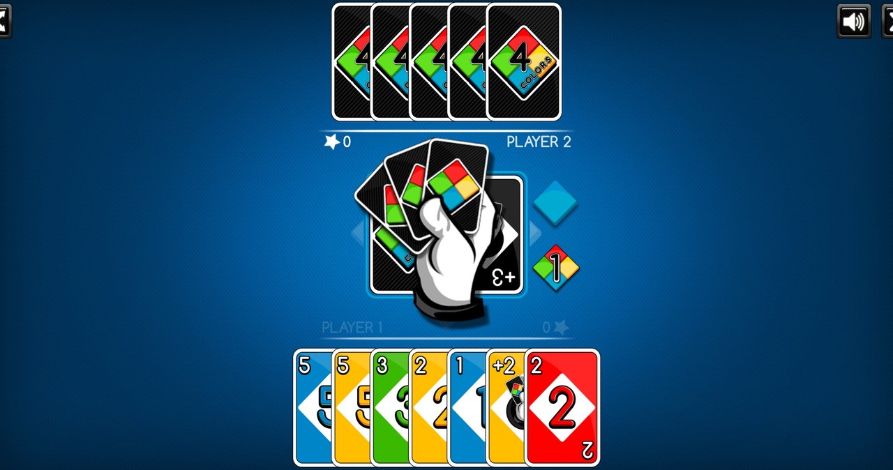 Premia trzech kart dla przeciwnika gry online za darmo Four Colors Multiplayer /Click.pl
