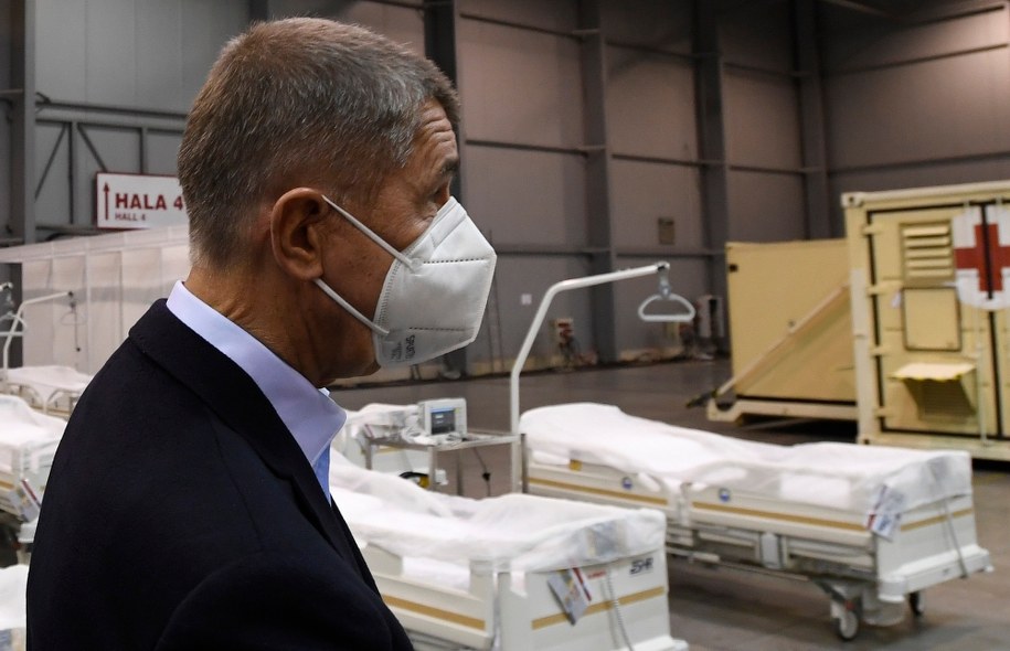 Premier Andrej Babiš / 	Michal Krumphanzl /PAP/EPA