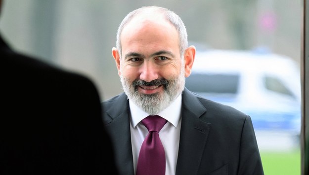 Premier Armenii Nikol Paszinian /BERND VON JUTRCZENKA /PAP/EPA