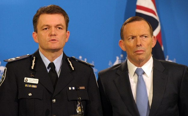 Premier Australii Tony Abbott podkreślał, że podniesienie stopnia alertu nie oznacza, że atak jest bliski /JULIAN SMITH /PAP/EPA