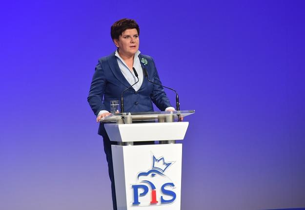 Premier Beata Szydło. Fot. Jacek Bednarczyk /PAP