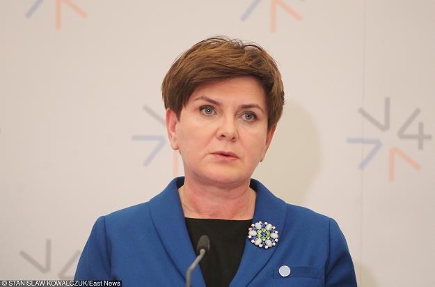 Premier Beata Szydło /fot. Stanisław Kowalczuk /East News
