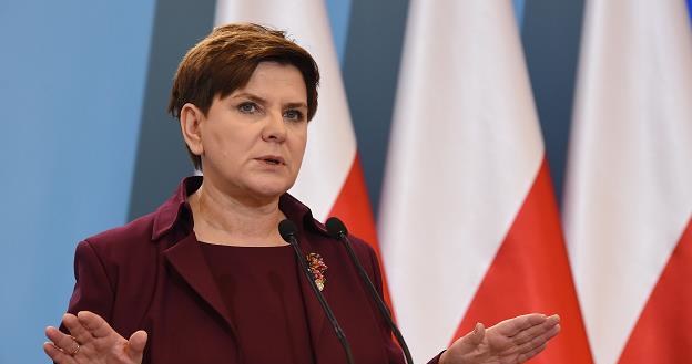 Premier Beata Szydło - jej rząd nie jest euroentuzjastyczny /PAP