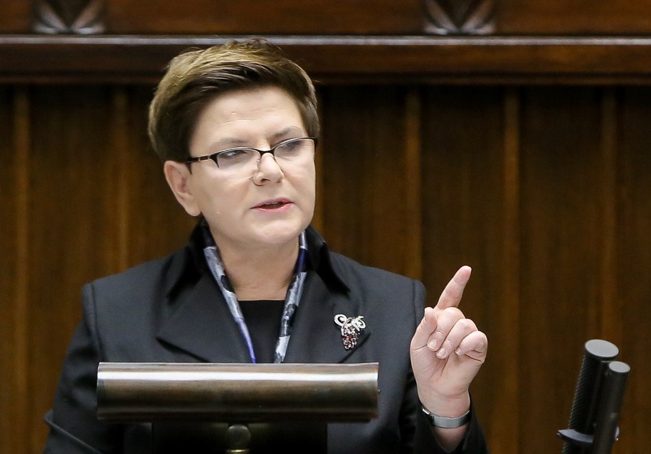 Premier Beata Szydło /Paweł Supernak /PAP
