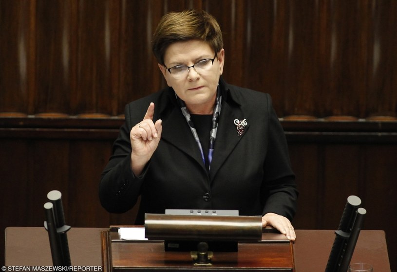 Premier Beata Szydło /Stefan Maszewski /Reporter